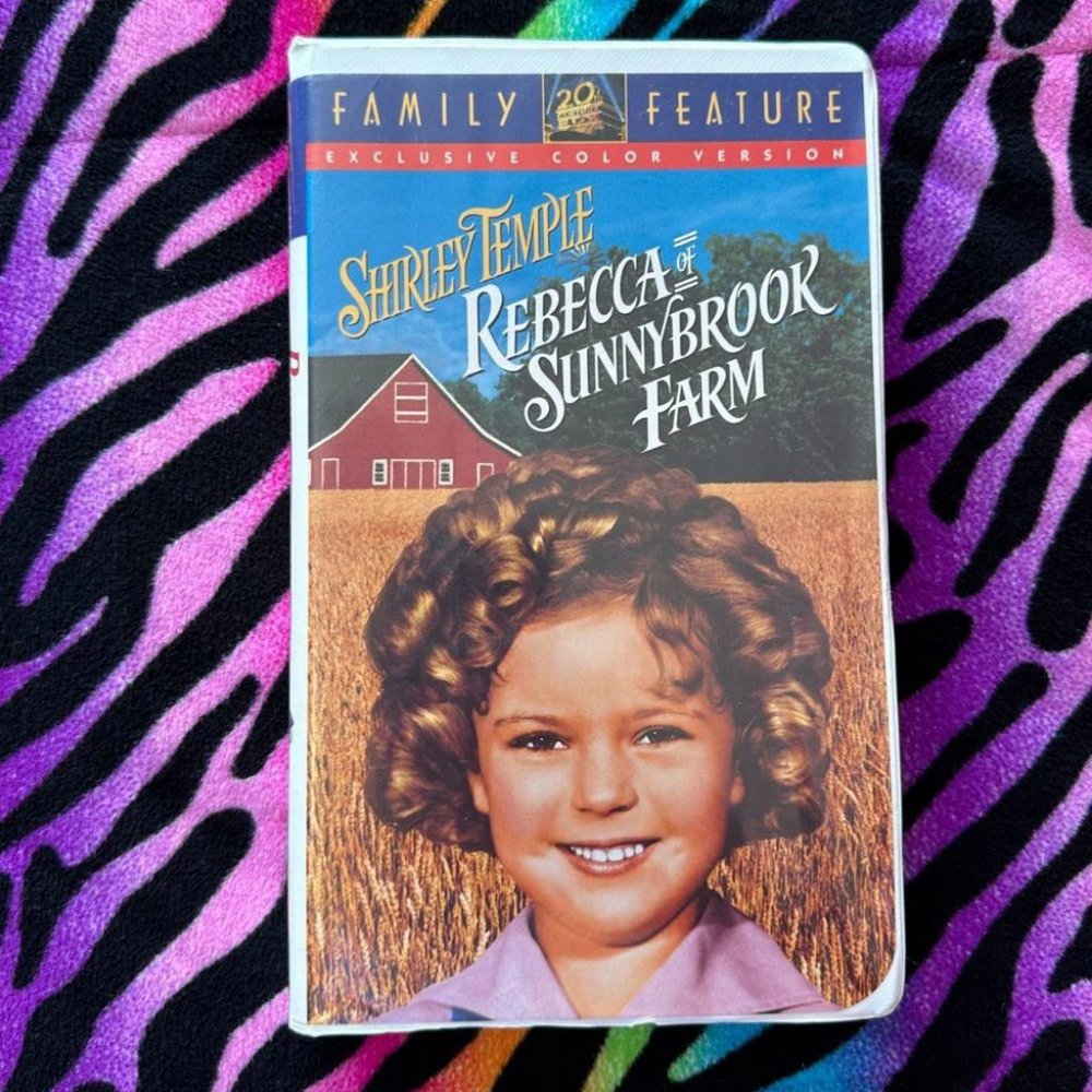SHIRLEY‎ TEMPLE - REBECCA OF SUNNYBROOK FARM VHS